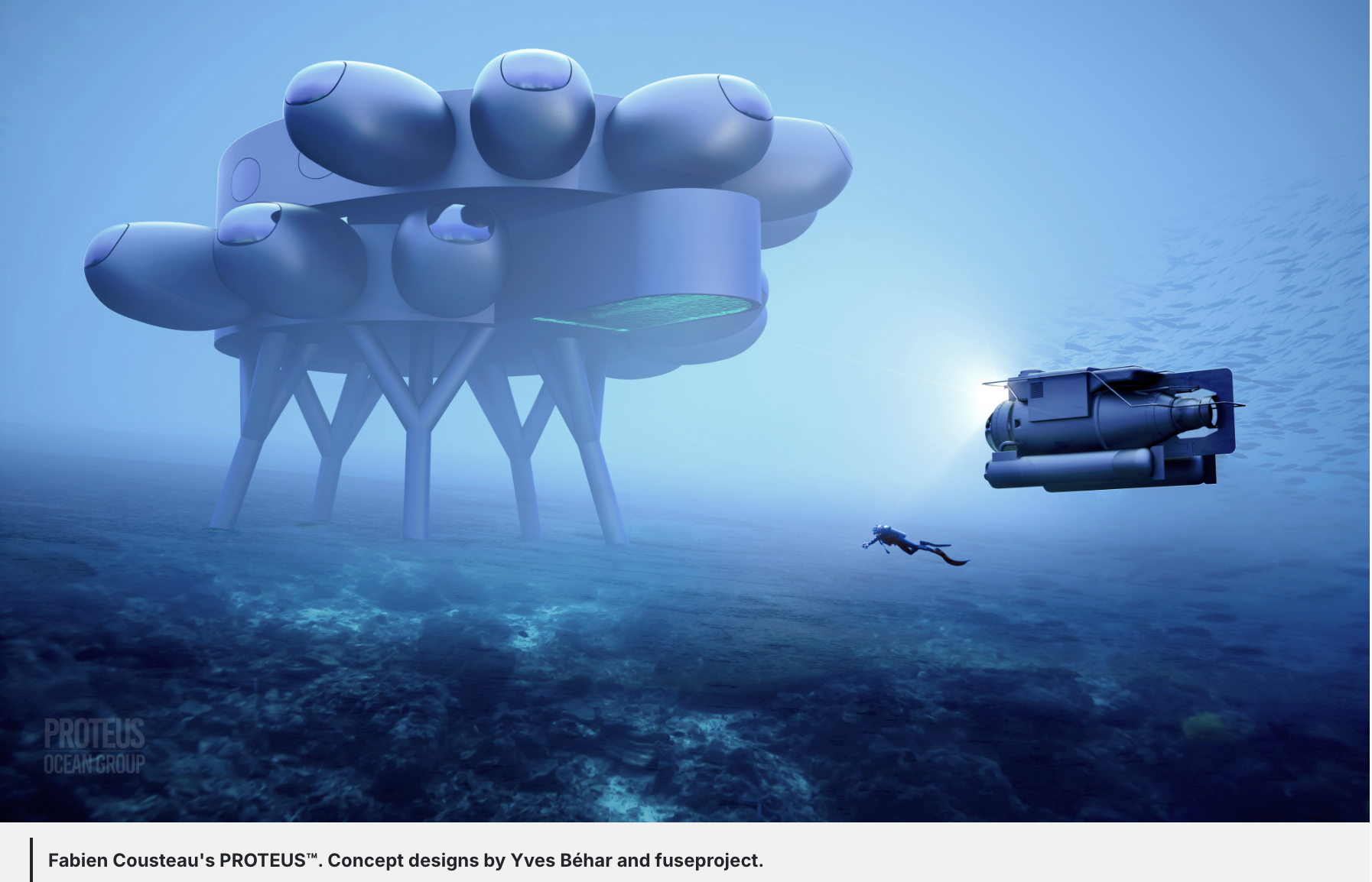 Fabien Cousteau's Proteus Concept